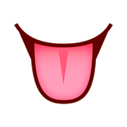 Emoji 👅 Lingua su emojidex 1.0.24.
