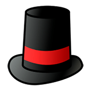 🎩 Emoji Sombrero De Copa en emojidex 1.0.24.