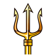 🔱 Emoji Emblema De Tridente en emojidex 1.0.24.