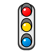 🚦 Emoji vertikale Verkehrsampel emojidex 1.0.24.