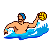 Émoji 🤽🏽 Personne Jouant Au Water-polo : Peau Légèrement Mate sur emojidex 1.0.24.