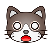 🙀 Emoji Gato Asustado en emojidex 1.0.24.