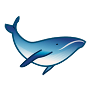 Émoji 🐋 Baleine sur emojidex 1.0.24.