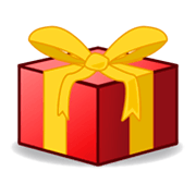 Émoji 🎁 Cadeau sur emojidex 1.0.24.