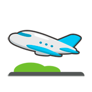 🛫 Emoji Avión Despegando en emojidex 1.0.34.