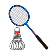 Emoji 🏸 Badminton su emojidex 1.0.34.