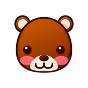 🐻 Emoji Rosto De Urso na emojidex 1.0.34.