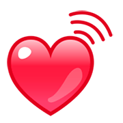 💓 Emoji Coração Pulsante na emojidex 1.0.34.