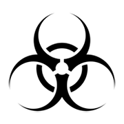 Émoji ☣️ Danger Biologique sur emojidex 1.0.34.