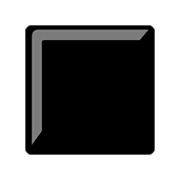 Emoji 🔲 Tasto Quadrato Bianco Con Bordo Nero su emojidex 1.0.34.