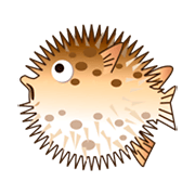 Emoji 🐡 Pesce Palla su emojidex 1.0.34.