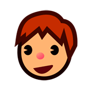 Emoji 👦🏽 Bambino: Carnagione Olivastra su emojidex 1.0.34.