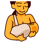🤱 Emoji Lactancia Materna en emojidex 1.0.34.