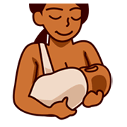 🤱🏾 Emoji Lactancia Materna: Tono De Piel Oscuro Medio en emojidex 1.0.34.