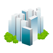 Emoji 🏙️ Paesaggio Urbano su emojidex 1.0.34.