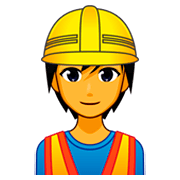 Émoji 👷 Personnel Du Bâtiment sur emojidex 1.0.34.