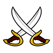 ⚔️ Emoji Espadas Cruzadas na emojidex 1.0.34.