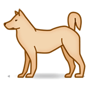 🐕 Emoji Perro en emojidex 1.0.34.