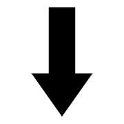 Emoji ⬇️ Freccia Rivolta Verso Il Basso su emojidex 1.0.34.