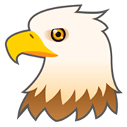 🦅 Emoji águila en emojidex 1.0.34.