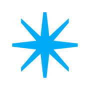 Emoji ✳️ Asterisco su emojidex 1.0.34.
