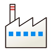 Emoji 🏭 Fabbrica su emojidex 1.0.34.