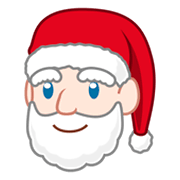 Weihnachtsmann: helle Hautfarbe emojidex 1.0.34.
