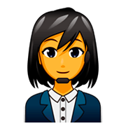 Oficinista Mujer emojidex 1.0.34.