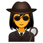 Emoji 🕵️‍♀️ Investigatrice su emojidex 1.0.34.