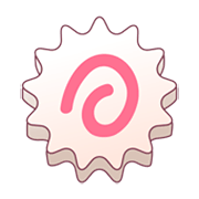 Emoji 🍥 Tortino Di Pesce A Spirale su emojidex 1.0.34.