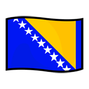 Bandeira: Bósnia E Herzegovina emojidex 1.0.34.