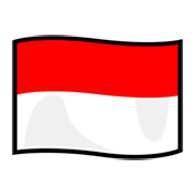 🇮🇩 Emoji Bandera: Indonesia en emojidex 1.0.34.
