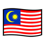 Drapeau : Malaisie emojidex 1.0.34.