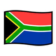 🇿🇦 Emoji Bandera: Sudáfrica en emojidex 1.0.34.