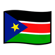 Bandera: Sudán Del Sur emojidex 1.0.34.