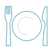 🍽️ Emoji Cuchillo Y Tenedor Con Un Plato en emojidex 1.0.34.