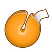 Emoji 🥠 Biscotto Della Fortuna su emojidex 1.0.34.