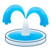 ⛲ Emoji Fuente en emojidex 1.0.34.