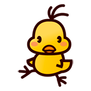 Emoji 🐥 Pulcino Visto Di Fronte su emojidex 1.0.34.