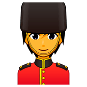 Émoji 💂 Garde sur emojidex 1.0.34.