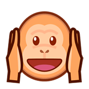 🙉 Emoji Mono Con Los Oídos Tapados en emojidex 1.0.34.