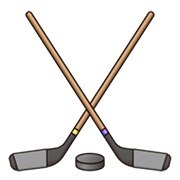 Emoji 🏒 Hockey Su Ghiaccio su emojidex 1.0.34.