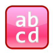 Emoji 🔡 Pulsante Con Lettere Latine Minuscole su emojidex 1.0.34.