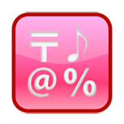 Emoji 🔣 Pulsante con simboli su emojidex 1.0.34.