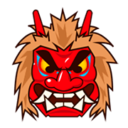 Demonio Japonés Oni emojidex 1.0.34.