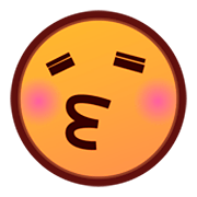 Visage Faisant Un Bisou Avec Les Yeux Fermés emojidex 1.0.34.