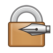 Emoji 🔏 Lucchetto Con Penna Stilo su emojidex 1.0.34.