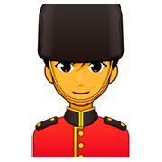 Emoji 💂‍♂️ Guardia Uomo su emojidex 1.0.34.