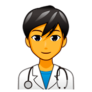 👨‍⚕️ Emoji Homem Profissional Da Saúde na emojidex 1.0.34.