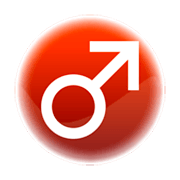 Emoji ♂️ Simbolo Genere Maschile su emojidex 1.0.34.